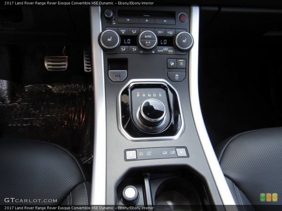 Ebony/Ebony Interior Transmission for the 2017 Land Rover Range Rover Evoque Convertible HSE Dynamic #118588861