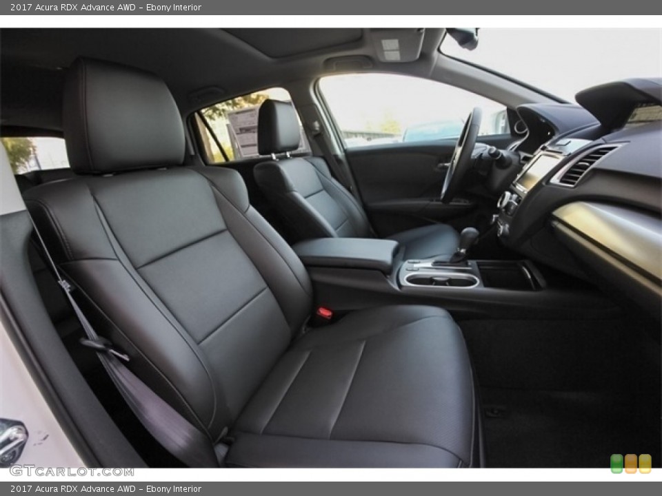 Ebony Interior Front Seat for the 2017 Acura RDX Advance AWD #118591612