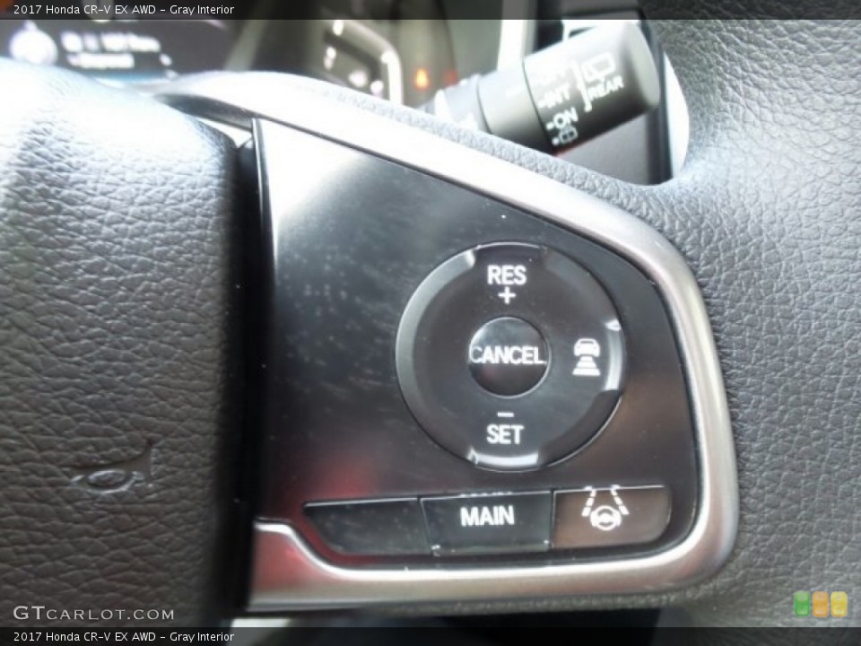 Gray Interior Controls for the 2017 Honda CR-V EX AWD #118603418