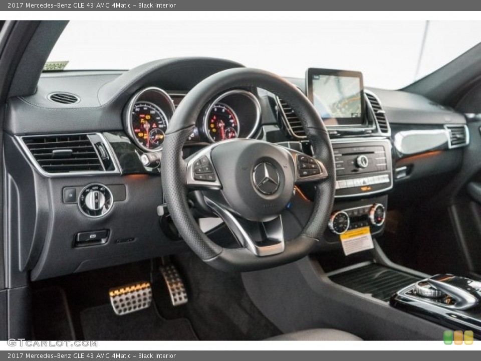 Black Interior Dashboard for the 2017 Mercedes-Benz GLE 43 AMG 4Matic #118608113