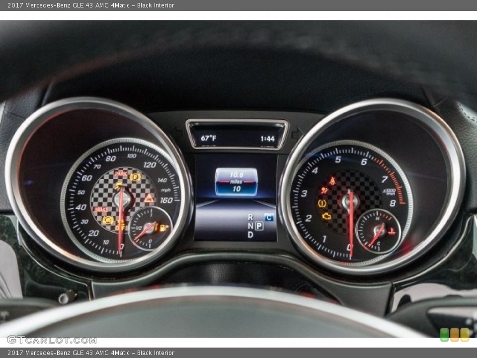 Black Interior Gauges for the 2017 Mercedes-Benz GLE 43 AMG 4Matic #118608161