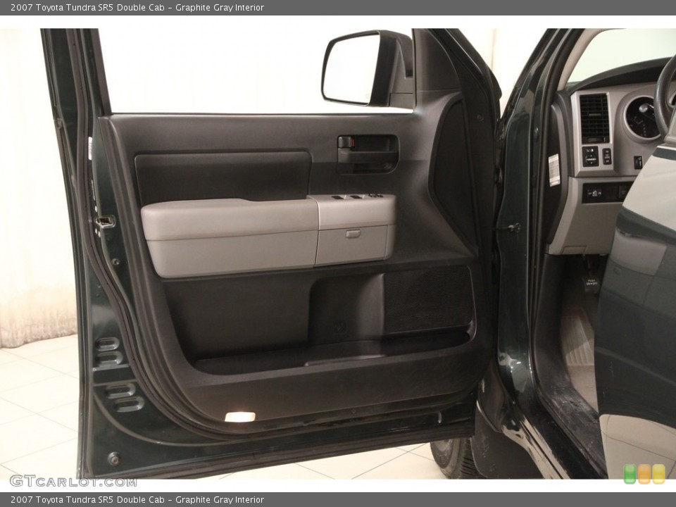 Graphite Gray Interior Door Panel for the 2007 Toyota Tundra SR5 Double Cab #118609142