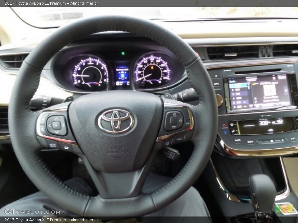 Almond Interior Dashboard for the 2017 Toyota Avalon XLE Premium #118611371
