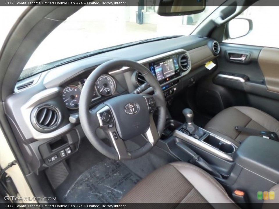 Limited Hickory Interior Photo for the 2017 Toyota Tacoma Limited Double Cab 4x4 #118614017