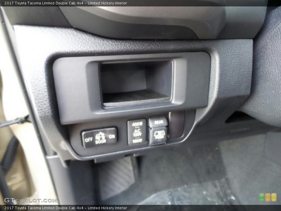Limited Hickory Interior Controls for the 2017 Toyota Tacoma Limited Double Cab 4x4 #118614149