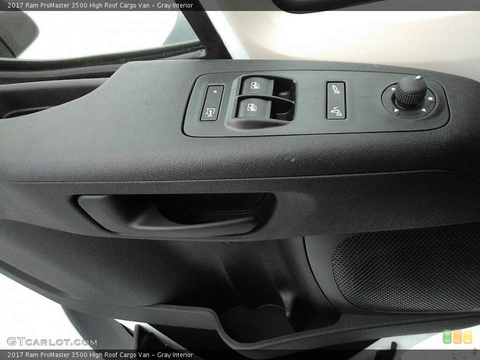 Gray Interior Door Panel for the 2017 Ram ProMaster 3500 High Roof Cargo Van #118614878