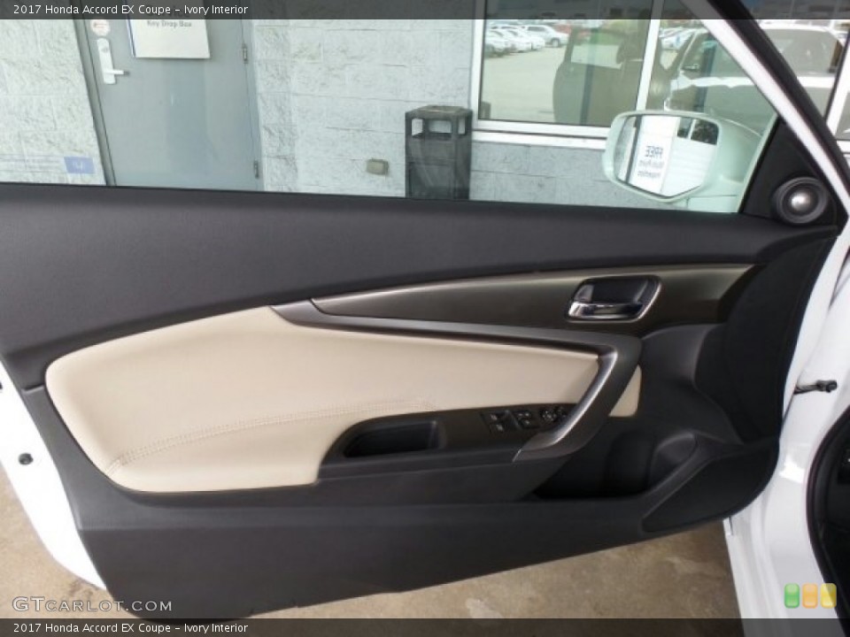 Ivory Interior Door Panel for the 2017 Honda Accord EX Coupe #118616795