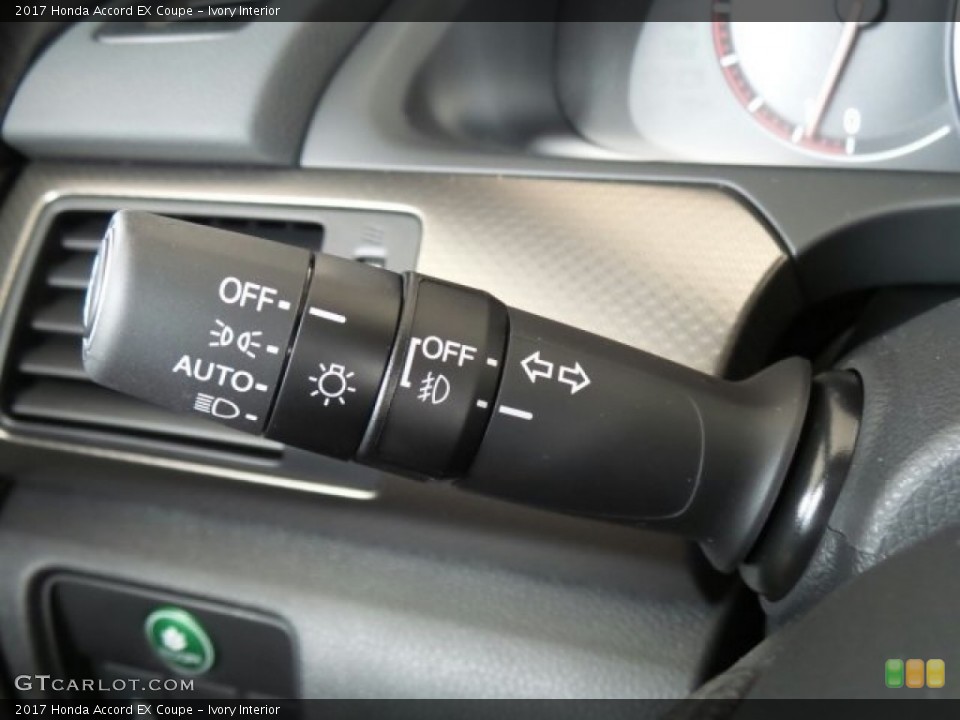 Ivory Interior Controls for the 2017 Honda Accord EX Coupe #118616957