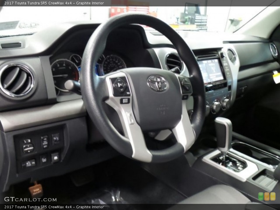 Graphite Interior Dashboard for the 2017 Toyota Tundra SR5 CrewMax 4x4 #118617539