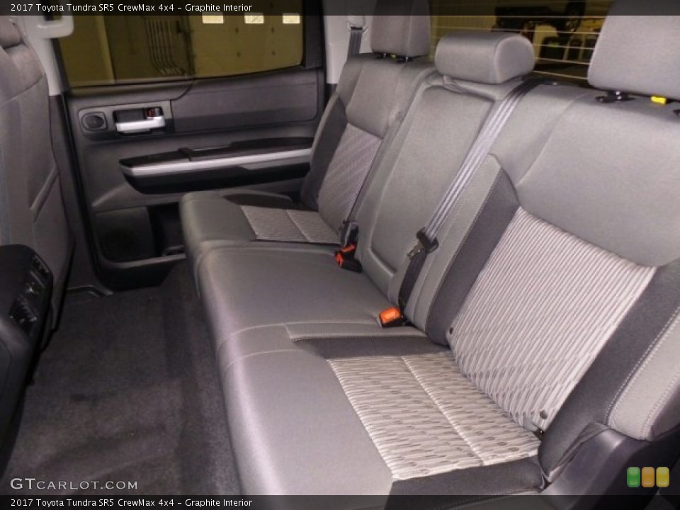 Graphite Interior Rear Seat for the 2017 Toyota Tundra SR5 CrewMax 4x4 #118617587