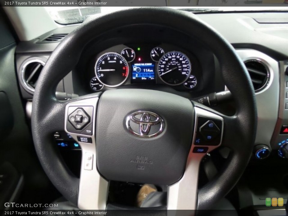 Graphite Interior Steering Wheel for the 2017 Toyota Tundra SR5 CrewMax 4x4 #118617746
