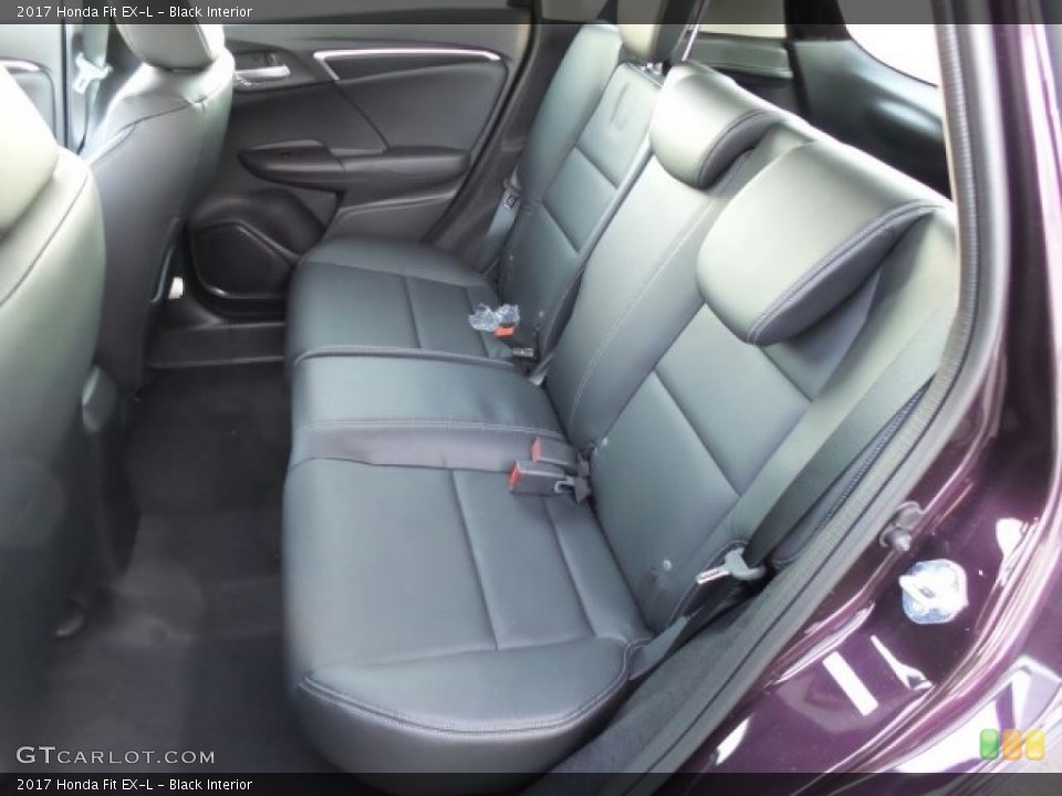 Black Interior Rear Seat for the 2017 Honda Fit EX-L #118619369