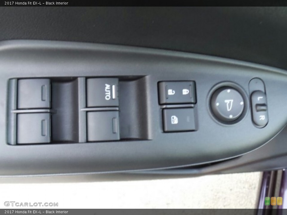 Black Interior Controls for the 2017 Honda Fit EX-L #118619462