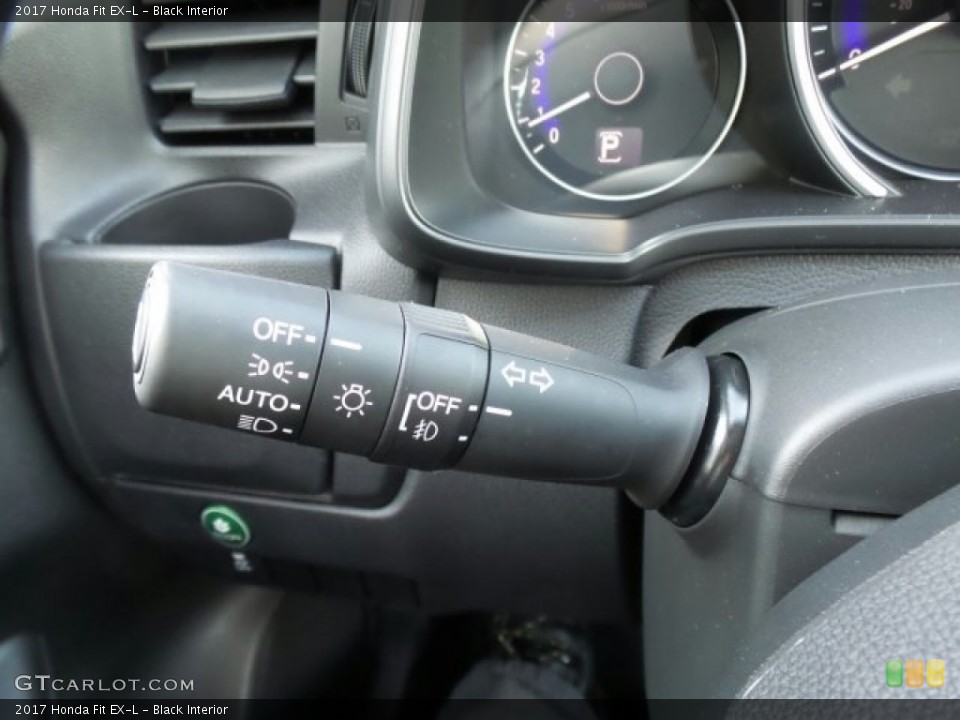 Black Interior Controls for the 2017 Honda Fit EX-L #118619654