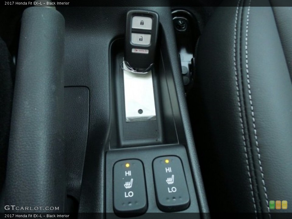 Black Interior Controls for the 2017 Honda Fit EX-L #118619933