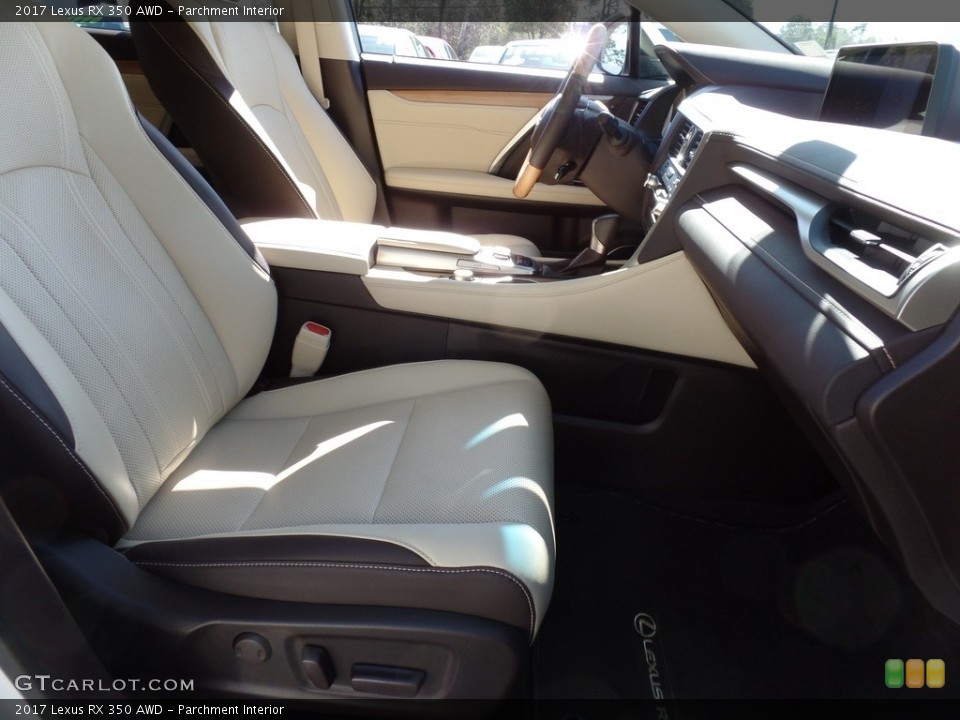Parchment Interior Front Seat for the 2017 Lexus RX 350 AWD #118623302