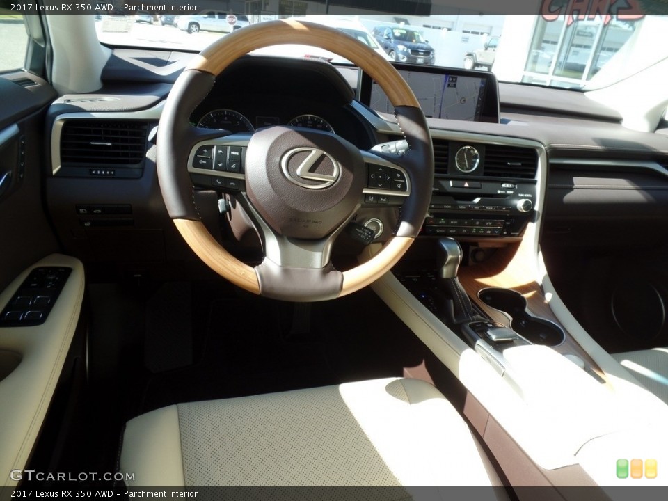 Parchment Interior Dashboard for the 2017 Lexus RX 350 AWD #118623361