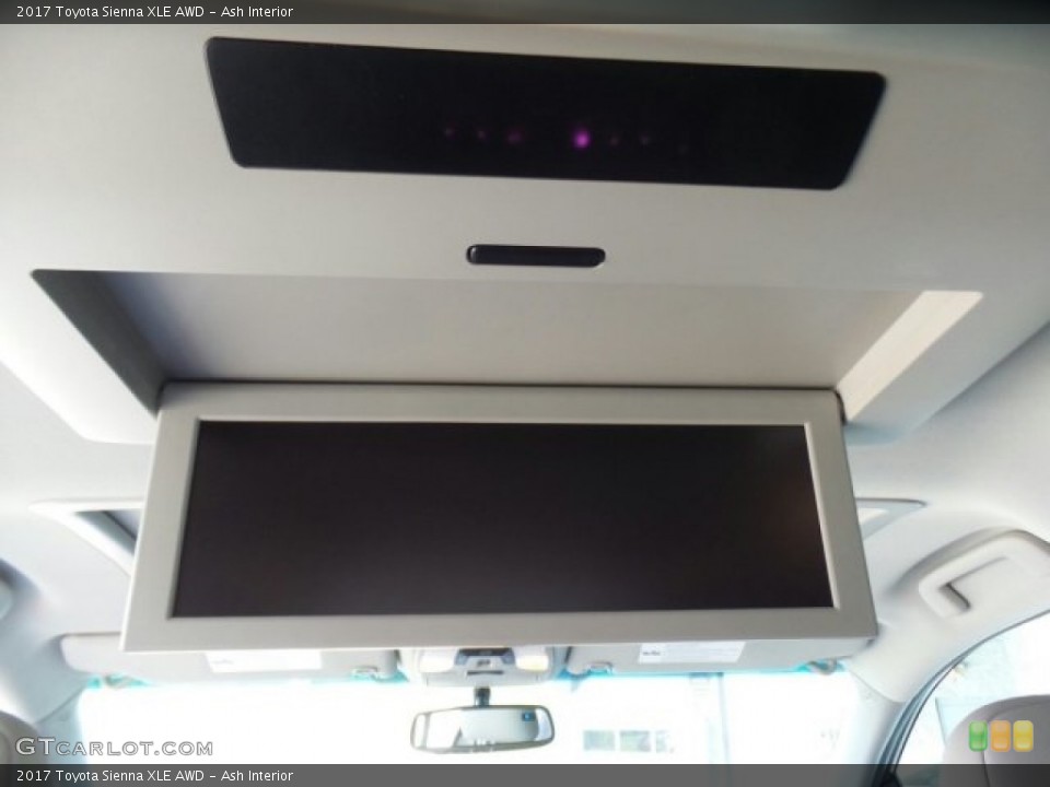 Ash Interior Entertainment System for the 2017 Toyota Sienna XLE AWD #118623584