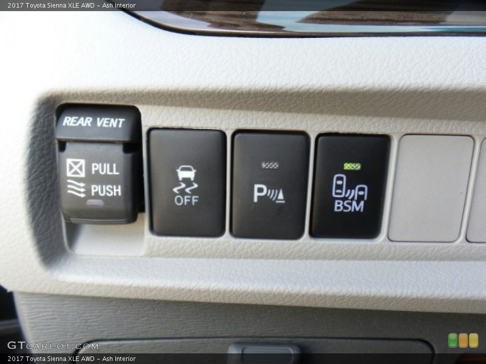 Ash Interior Controls for the 2017 Toyota Sienna XLE AWD #118623641