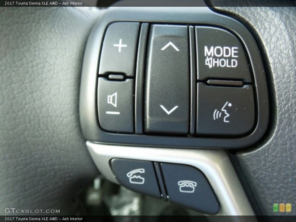 Ash Interior Controls for the 2017 Toyota Sienna XLE AWD #118623794
