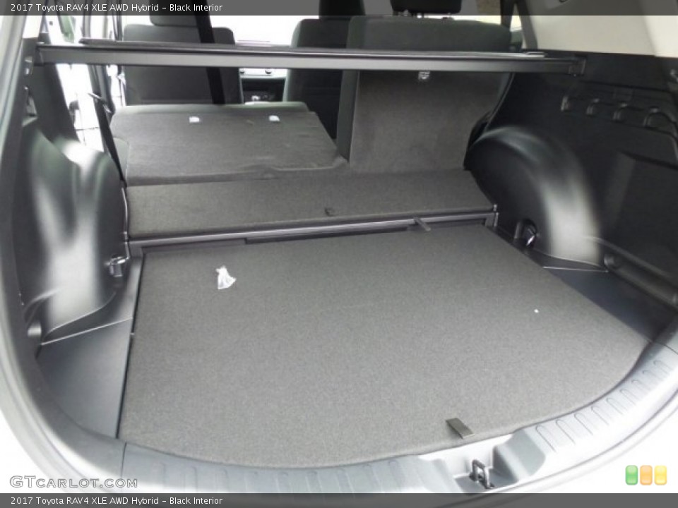 Black Interior Trunk for the 2017 Toyota RAV4 XLE AWD Hybrid #118623854