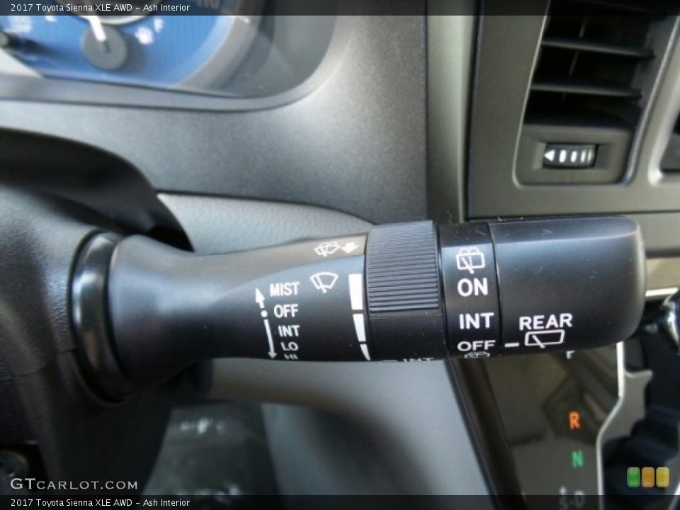 Ash Interior Controls for the 2017 Toyota Sienna XLE AWD #118623857