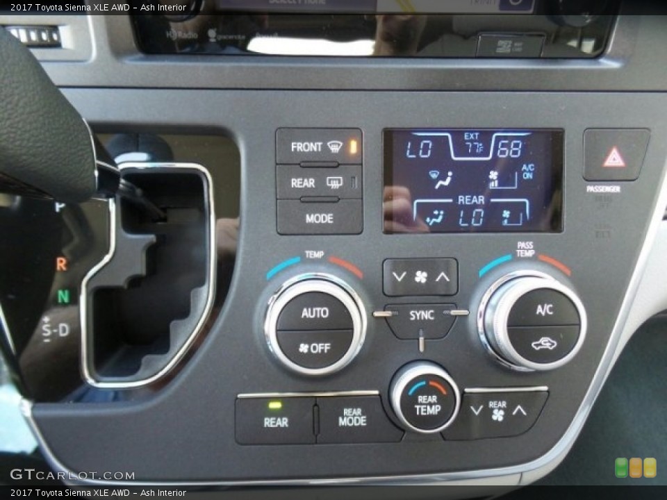 Ash Interior Controls for the 2017 Toyota Sienna XLE AWD #118623995