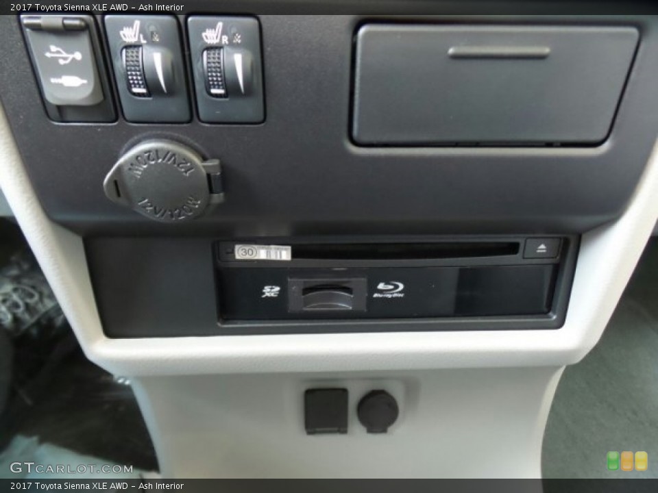 Ash Interior Controls for the 2017 Toyota Sienna XLE AWD #118624061