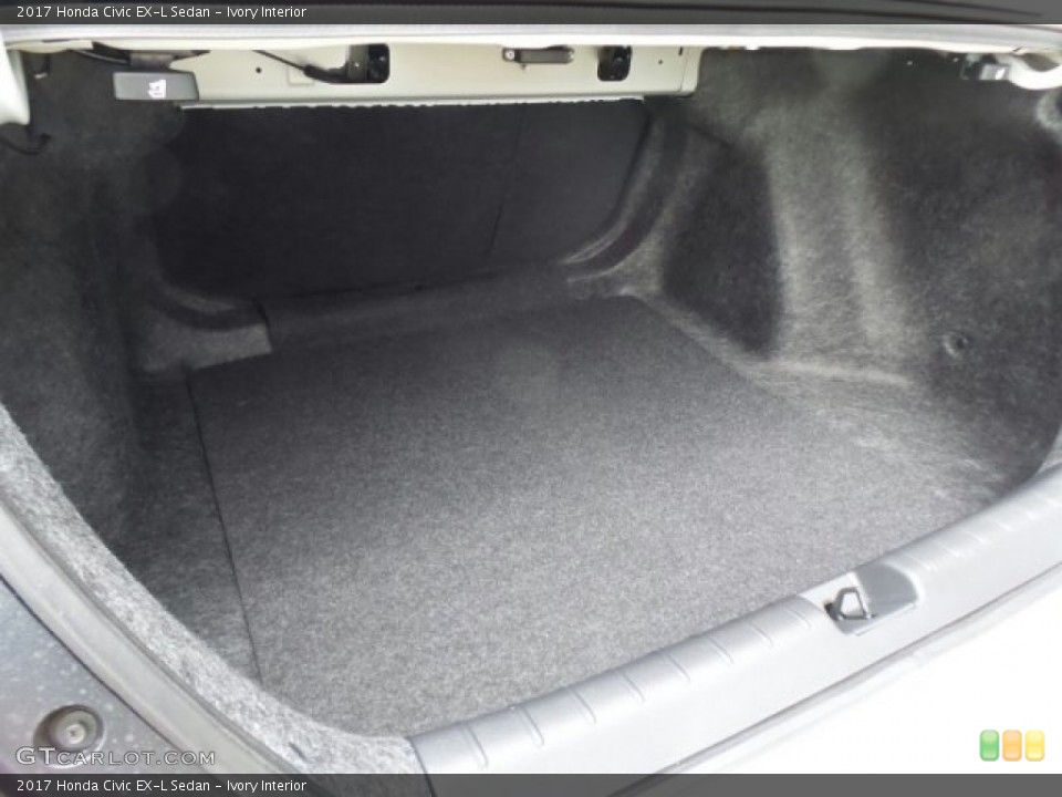 Ivory Interior Trunk for the 2017 Honda Civic EX-L Sedan #118625309