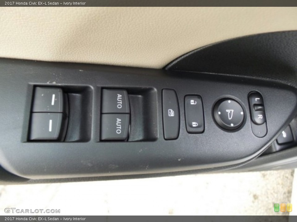 Ivory Interior Controls for the 2017 Honda Civic EX-L Sedan #118625369
