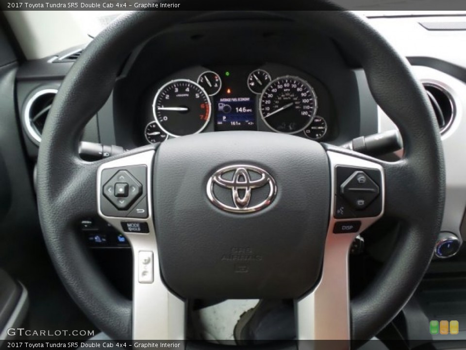 Graphite Interior Steering Wheel for the 2017 Toyota Tundra SR5 Double Cab 4x4 #118627220