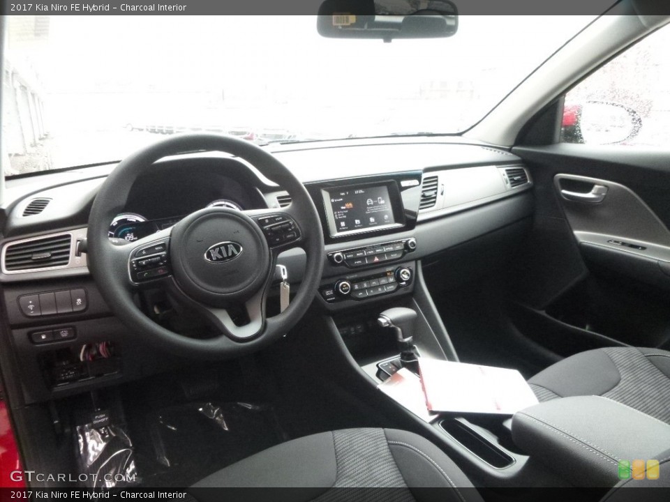 Charcoal Interior Prime Interior for the 2017 Kia Niro FE Hybrid #118629869