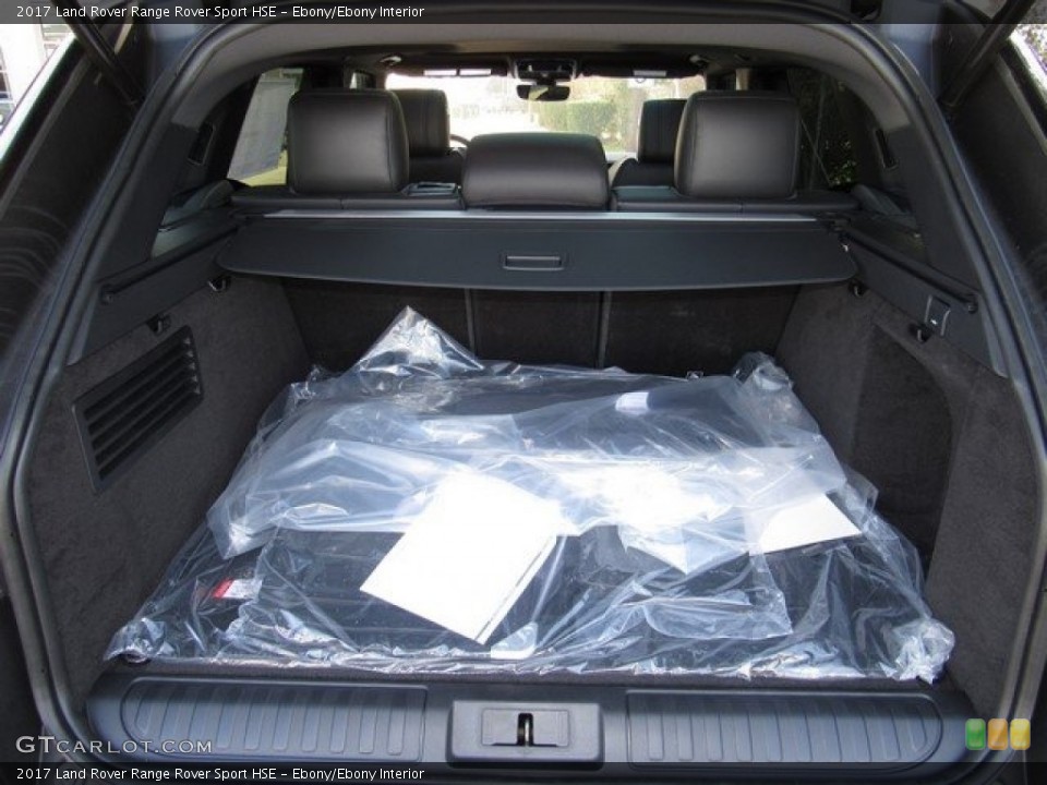 Ebony/Ebony Interior Trunk for the 2017 Land Rover Range Rover Sport HSE #118630277