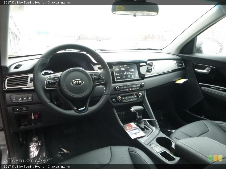 Charcoal Interior Photo for the 2017 Kia Niro Touring Hybrid #118630355