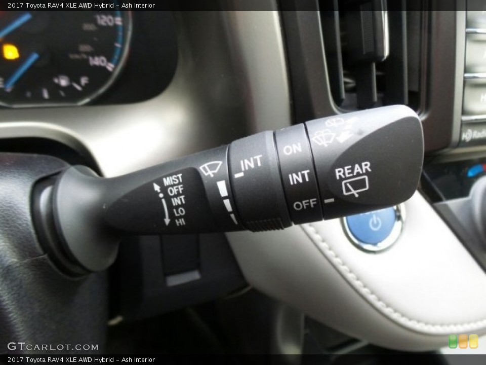 Ash Interior Controls for the 2017 Toyota RAV4 XLE AWD Hybrid #118630652