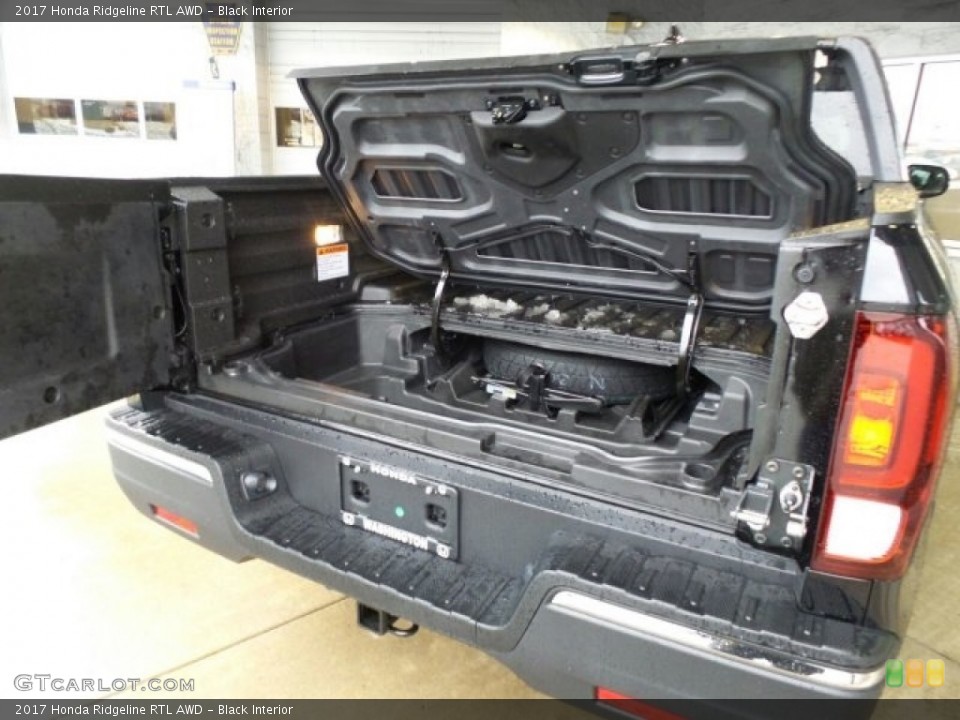 Black Interior Trunk for the 2017 Honda Ridgeline RTL AWD #118631777