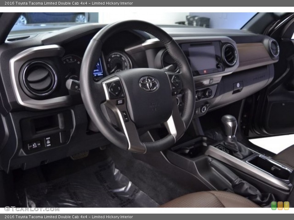 Limited Hickory Interior Dashboard for the 2016 Toyota Tacoma Limited Double Cab 4x4 #118634576