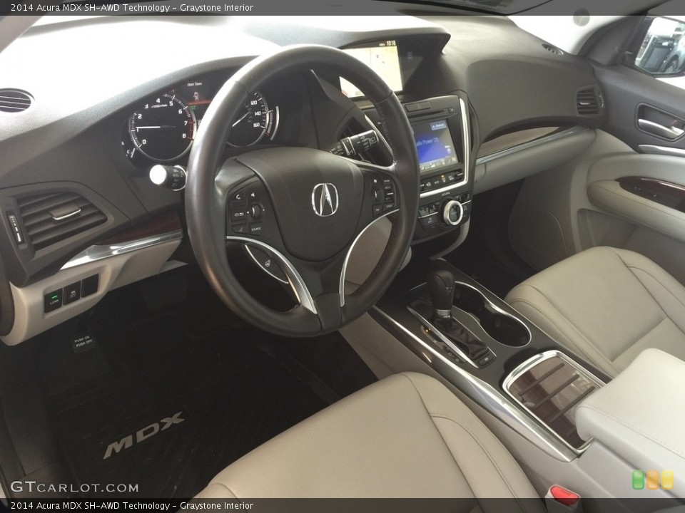 Graystone Interior Photo for the 2014 Acura MDX SH-AWD Technology #118635458