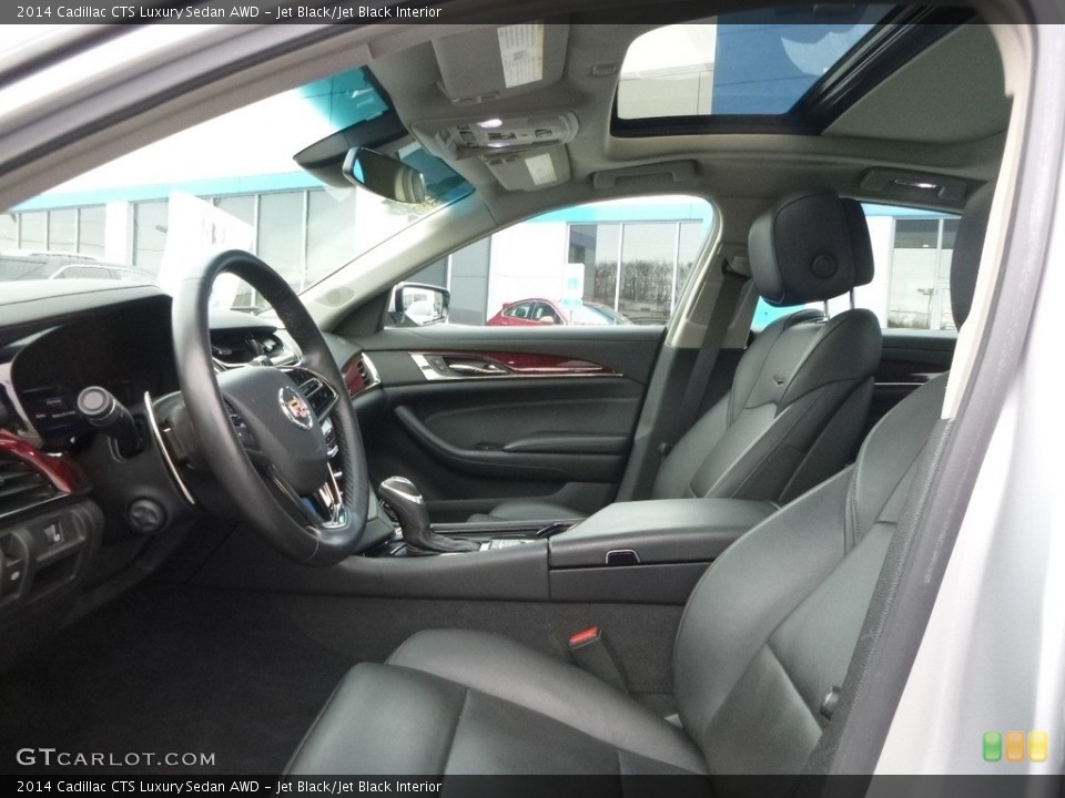 Jet Black/Jet Black Interior Photo for the 2014 Cadillac CTS Luxury Sedan AWD #118635896