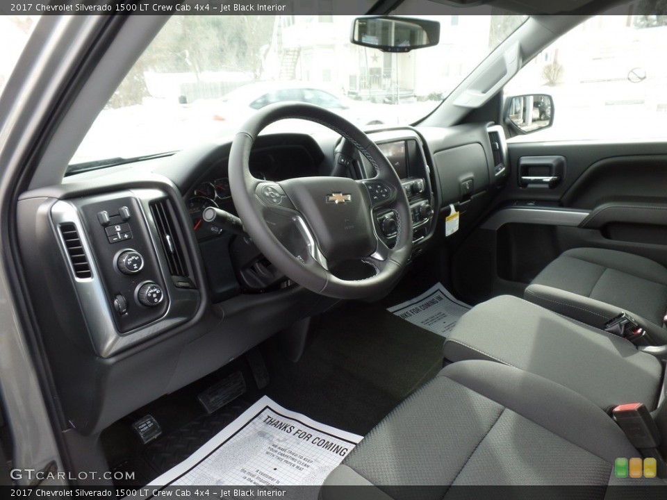 Jet Black Interior Front Seat for the 2017 Chevrolet Silverado 1500 LT Crew Cab 4x4 #118638683