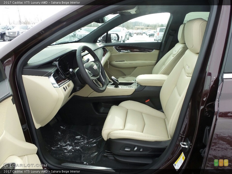 Sahara Beige Interior Photo for the 2017 Cadillac XT5 Luxury AWD #118639262