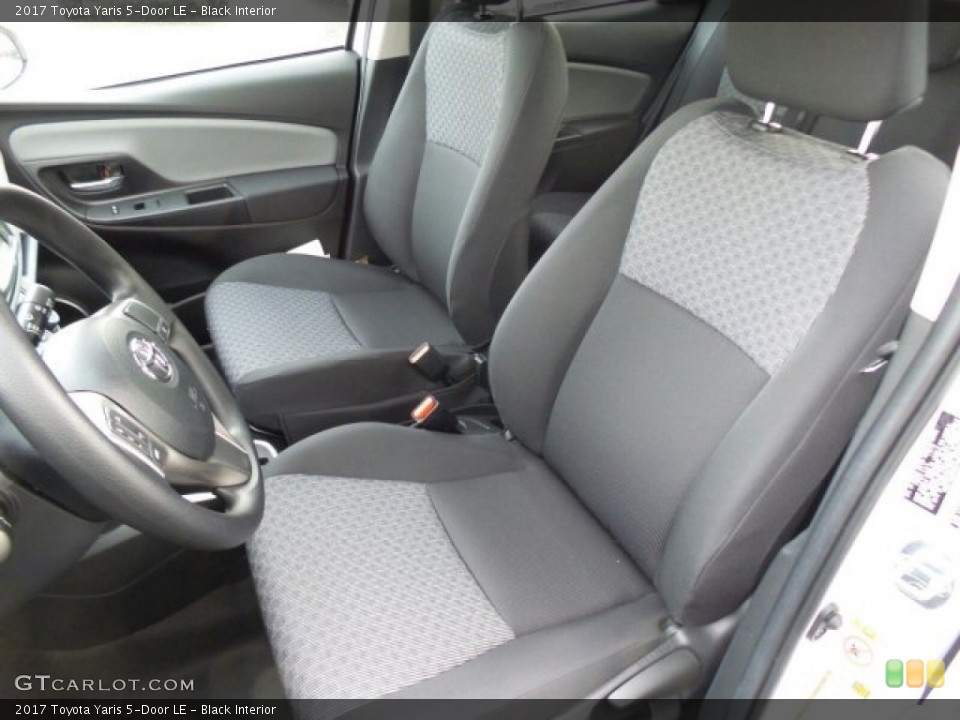Black 2017 Toyota Yaris Interiors
