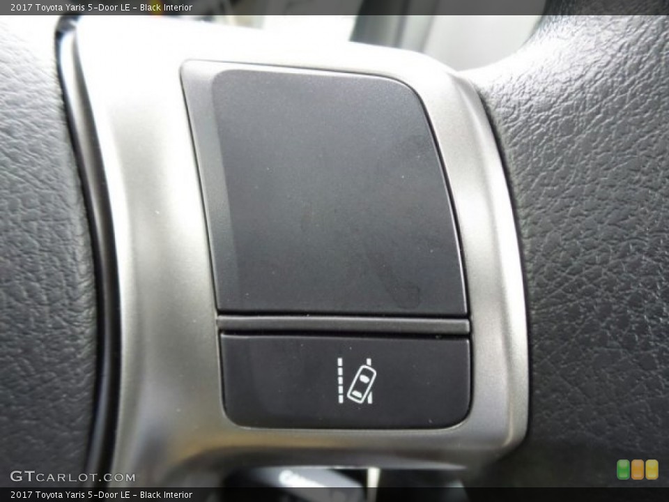 Black Interior Controls for the 2017 Toyota Yaris 5-Door LE #118642211