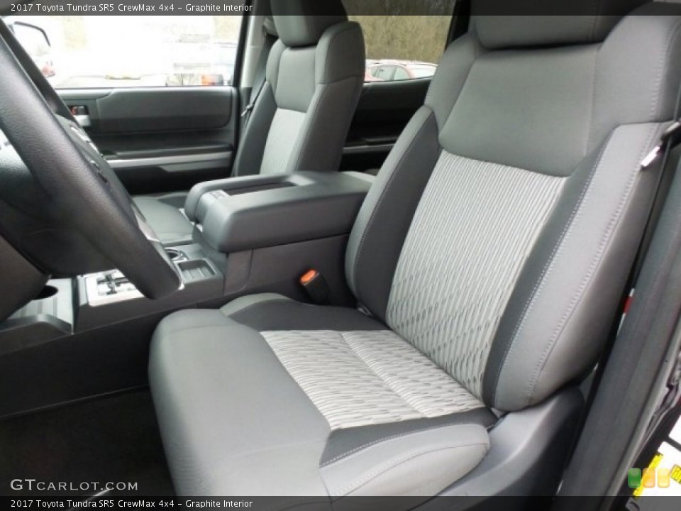 Graphite Interior Front Seat for the 2017 Toyota Tundra SR5 CrewMax 4x4 #118645331