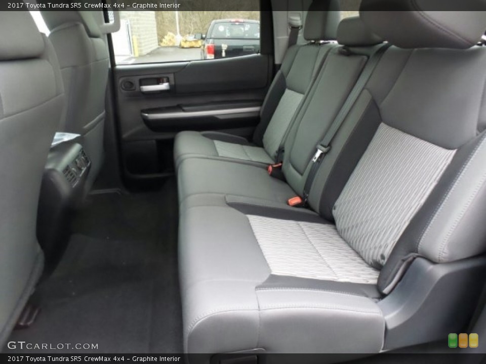 Graphite Interior Rear Seat for the 2017 Toyota Tundra SR5 CrewMax 4x4 #118645346