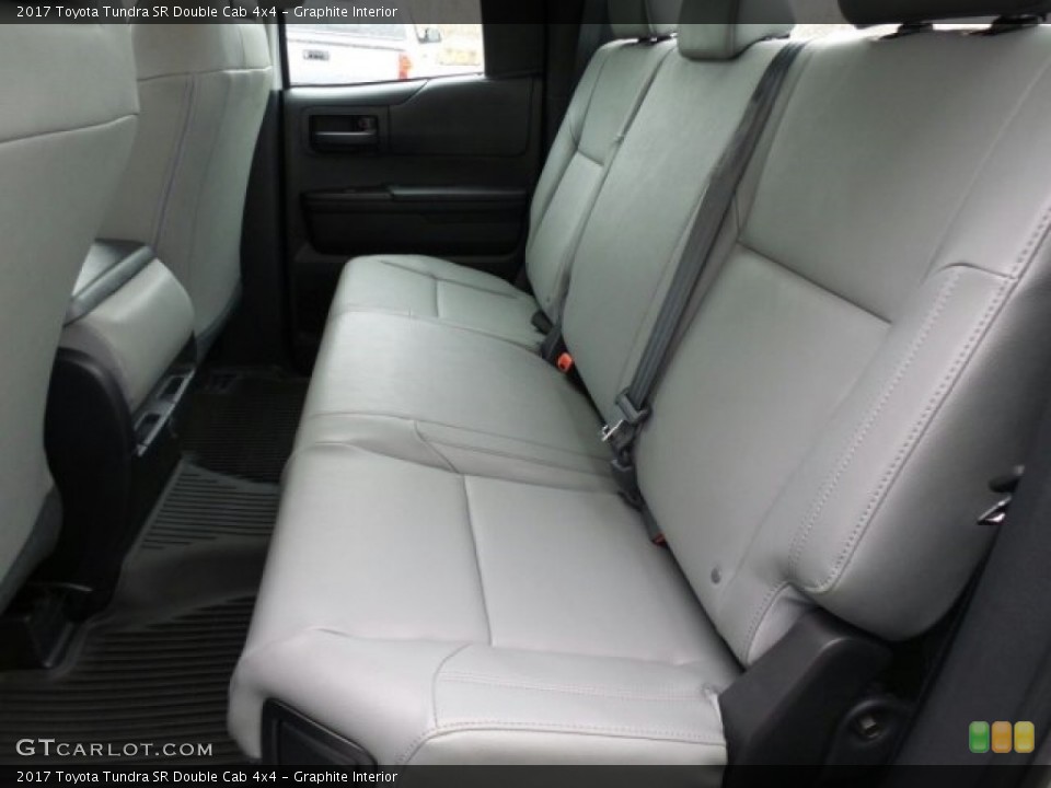 Graphite Interior Rear Seat for the 2017 Toyota Tundra SR Double Cab 4x4 #118647740