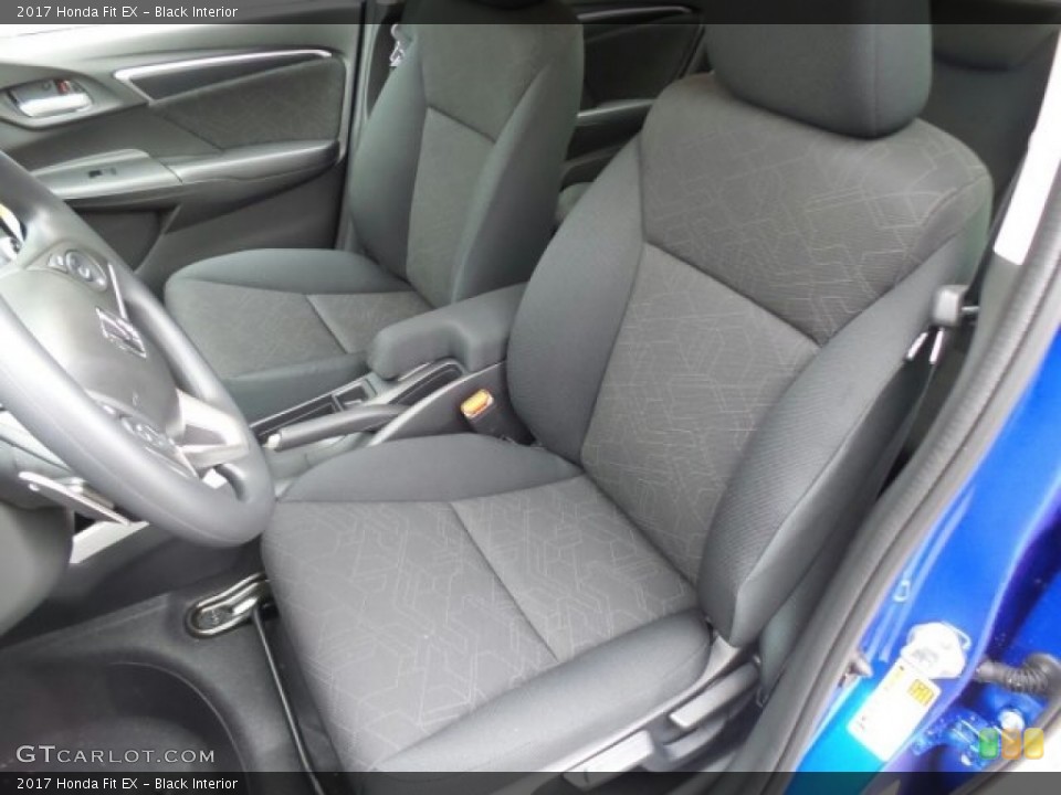 Black Interior Front Seat for the 2017 Honda Fit EX #118647866