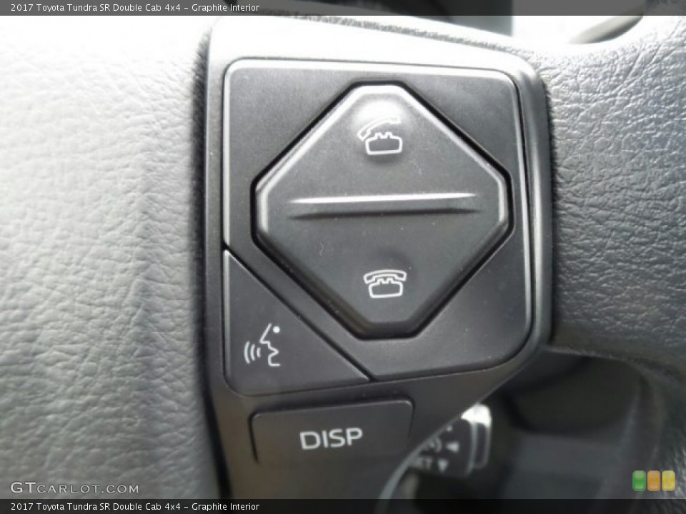 Graphite Interior Controls for the 2017 Toyota Tundra SR Double Cab 4x4 #118647872