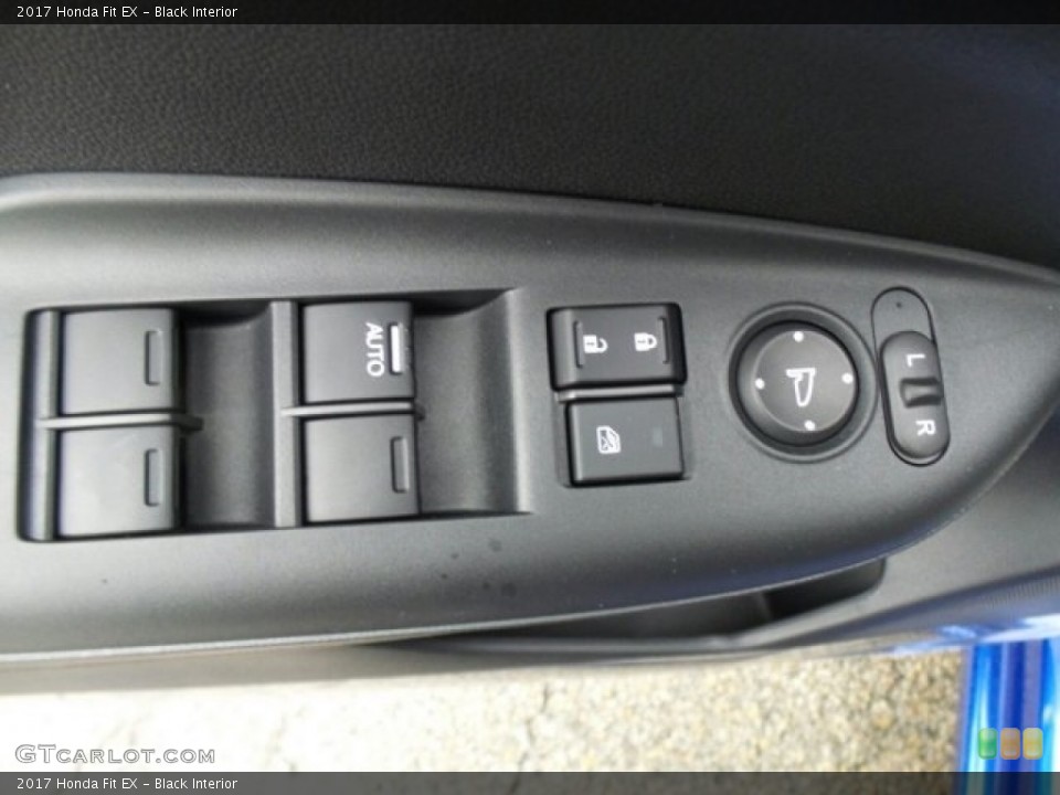 Black Interior Controls for the 2017 Honda Fit EX #118647917