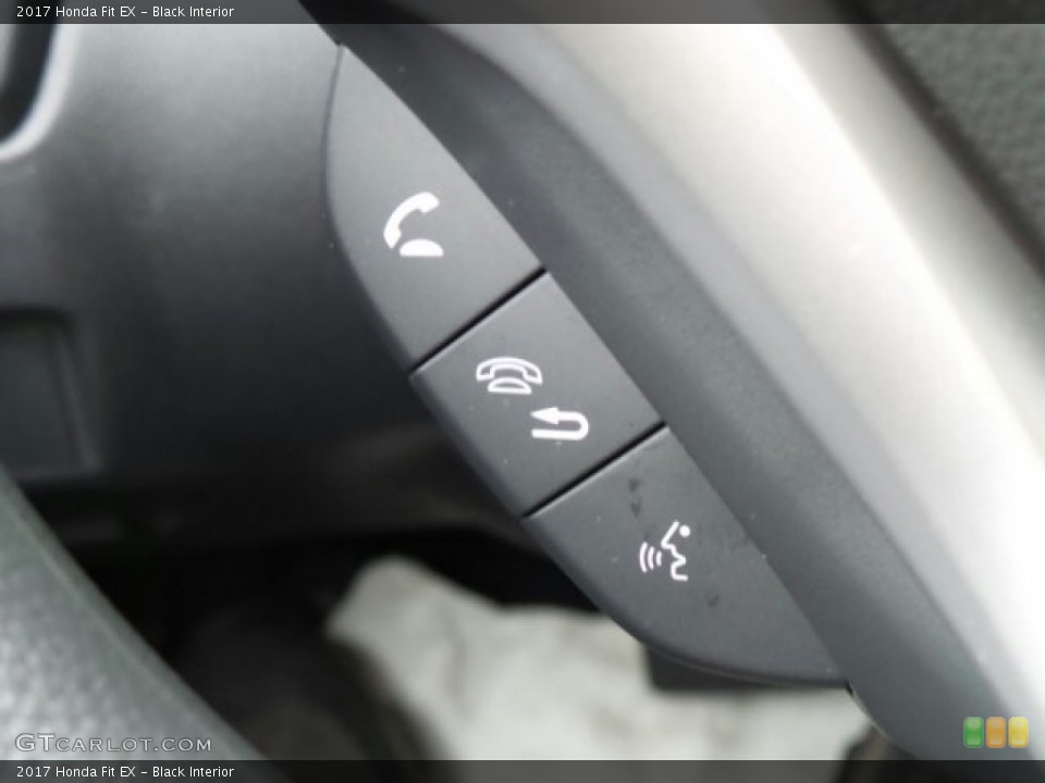 Black Interior Controls for the 2017 Honda Fit EX #118647994